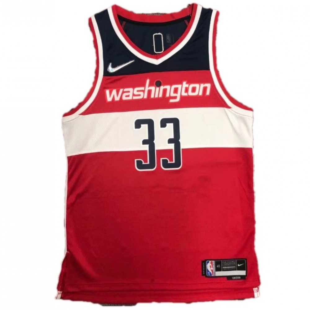 Men's Washington Wizards Kyle Kuzma #33 Red 2021/22 Swingman NBA Jersey - Icon Edition-Pro Kit Vault | Brand New 26/27 Sports Jerseys